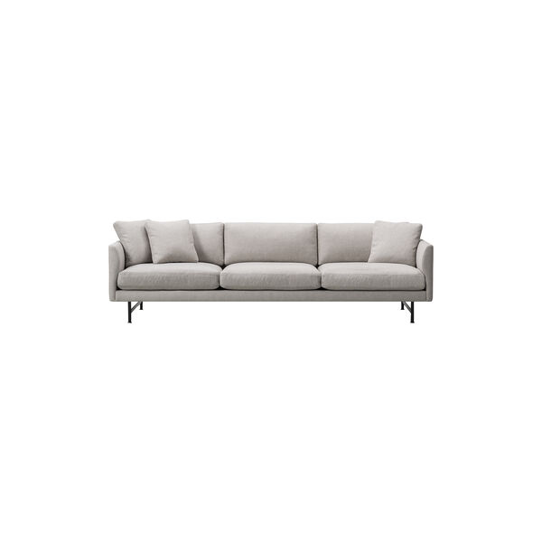 5623 Calmo 80 3 pers. sofa, beige/sort 5623 Calmo 80 3 pers. sofa, beige/sort, Fredericia Furniture