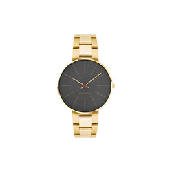 Bankers armbåndsur, grey/gold Bankers armbåndsur, grey/gold, Arne Jacobsen Watches