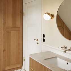 VL Studio væglampe, messing VL Studio væglampe, messing, Louis Poulsen