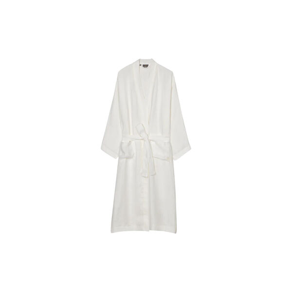 LINEN kimono, white, Georg Jensen Damask