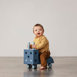 Lille gåbil, deep blue/sky blue, MODU