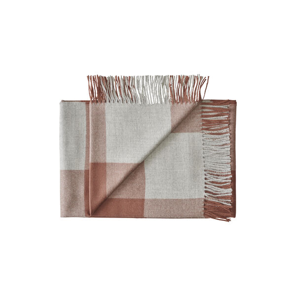 Caracas plaid, 03109 rosewood, Silkeborg Uldspinderi