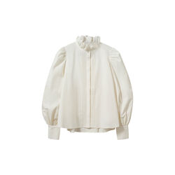 CYLIASW EMBROIDERY COLLAR SHIRT, off white, Sofie Schnoor