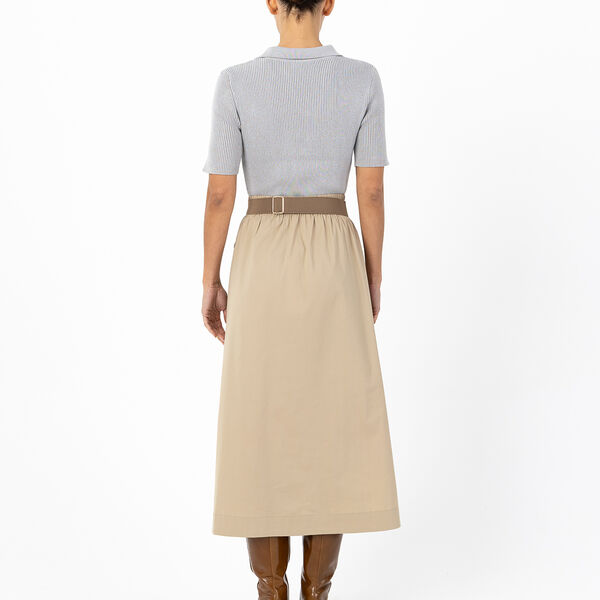 PHOEBE long skirt, sand, Coster Copenhagen