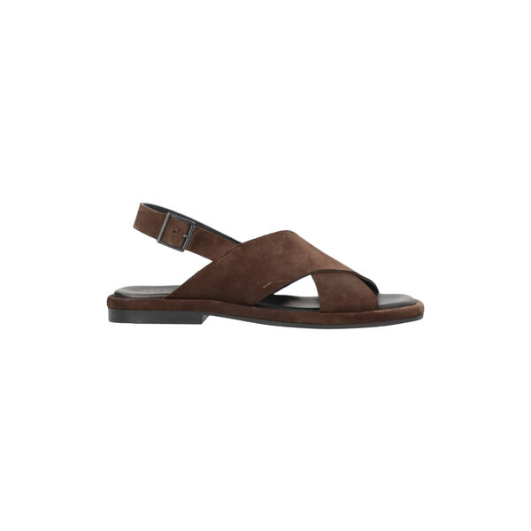 ONRY Strap SO Flat sandals, chocolat, phenumb copenhagen