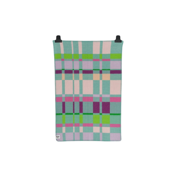 CITY Baby Size Throw, mint, R&oslash;ros Tweed