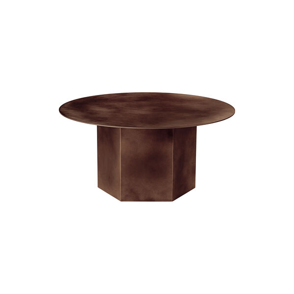 Epic Coffee Table, earthy red, GUBI