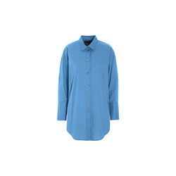 Core cotton stor skjorte, lake blue, BITTE KAI RAND
