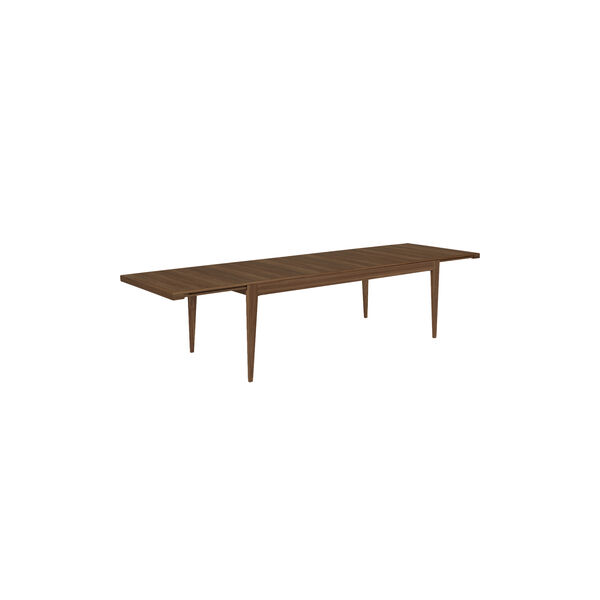S-Table Dining Table Rectangular Extendable, matt lacquered american walnut S-Table Dining Table Rectangular Extendable, matt lacquered american walnut, GUBI
