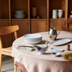 Blå Mega Riflet skål 9 cl, Royal Copenhagen