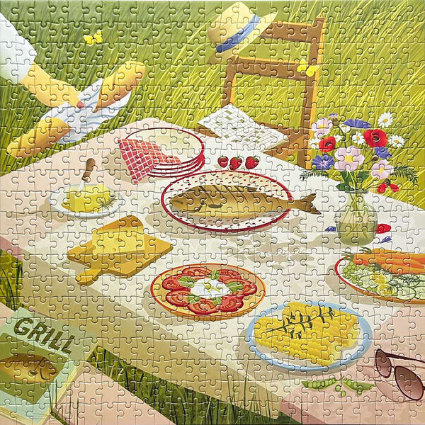 Summer Table & Me puslespil 500 brikker, ViSSEVASSE