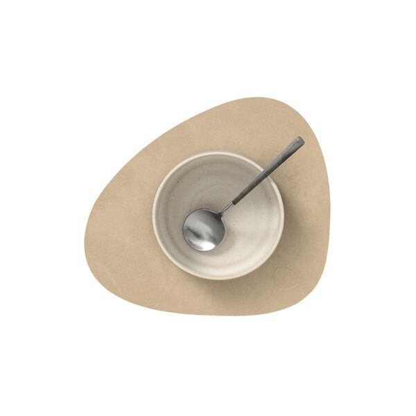 Nupo d&aelig;kkeserviet Curve S, sand, LIND DNA