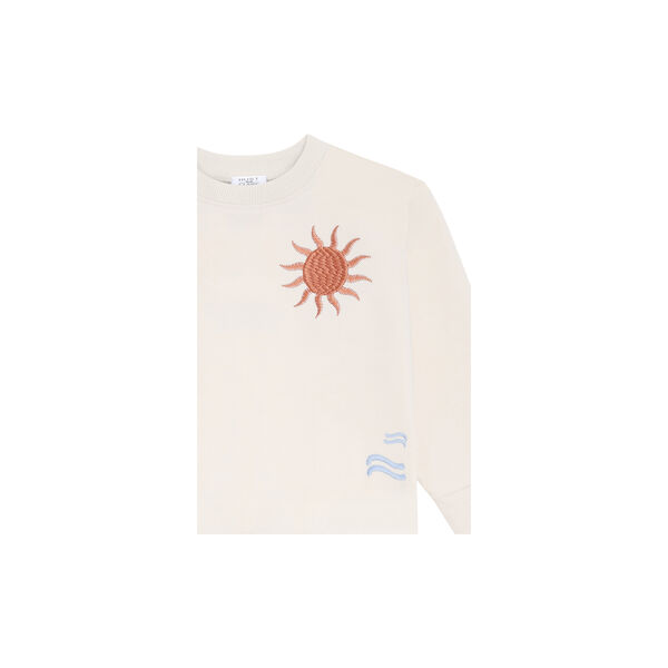 HCSejer Palms Sweatshirt, sandshell, Hust & Claire