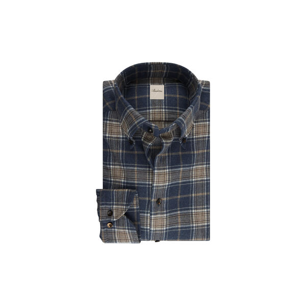 Regular C26 RC cuff, dark blue check, Stenströms