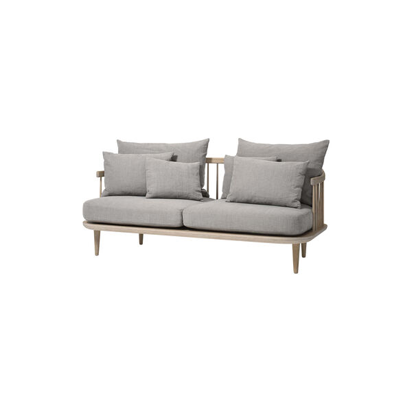 Fly SC2 2-seater Sofa, Hot Madison 094/oiled oak Fly SC2 2-seater Sofa, Hot Madison 094/oiled oak, &Tradition