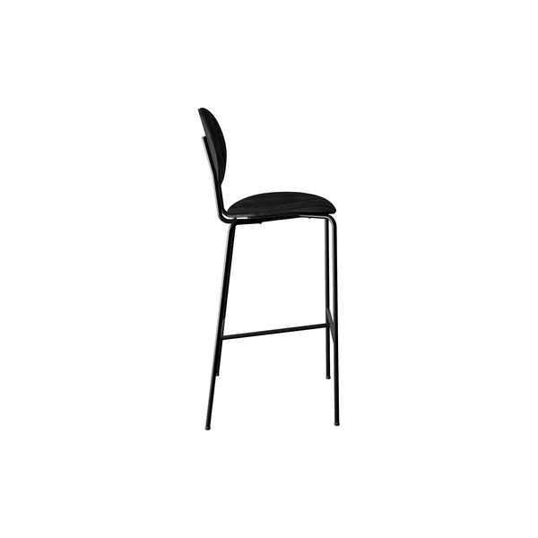 PIET HEIN Bar Chair, sortlakeret eg, Sibast Furniture