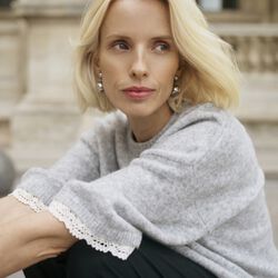 KBEris O-neck, grey melange, Karen by Simonsen