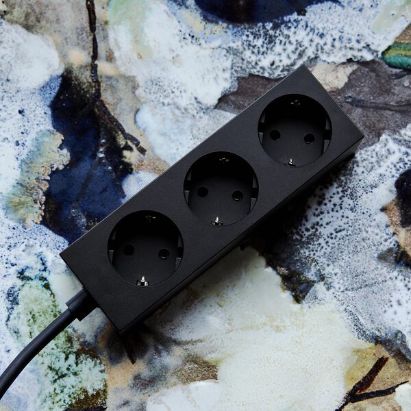 Power Bar 5 meters, charcoal, Pedestal