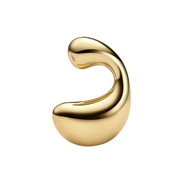 Dolphin Splash Stud Left, gold, Maria Black