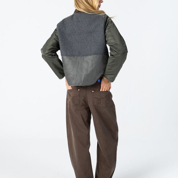 Jacket with courderoy detail, mix, Coster Copenhagen