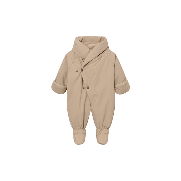 MATFIANNA Fleece Lined Winter Pramsuit, savannah tan, Mini A Ture