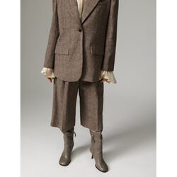 DAYHeri Tartan, brown check, DAY Birger &eacute;t Mikkelsen