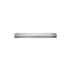 KOMPAKT Shelf | Medium | White/Aluminium | Hylde, oursociety
