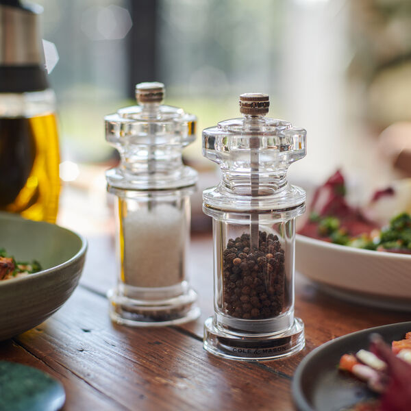 605 Salt and pepper set, akryl, Cole & Mason