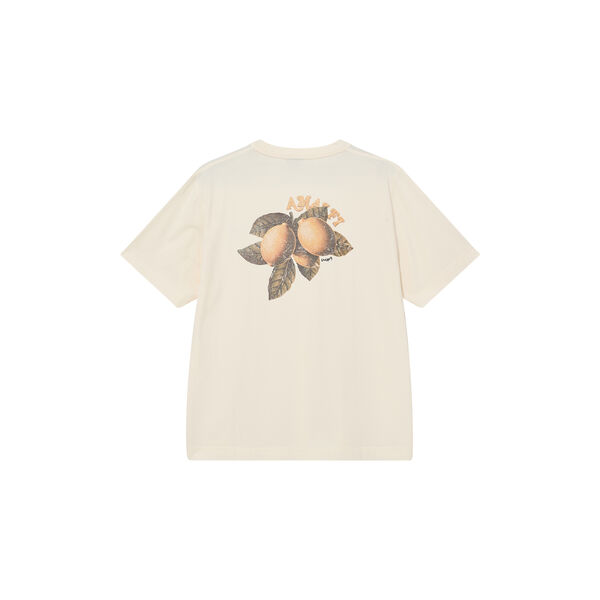 MMGAmalfi O-SS Tee, ecru, MOS MOSH Gallery