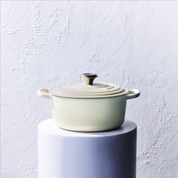 Signature rund st&oslash;bejernsgryde &Oslash; 28 cm, meringue, Le Creuset