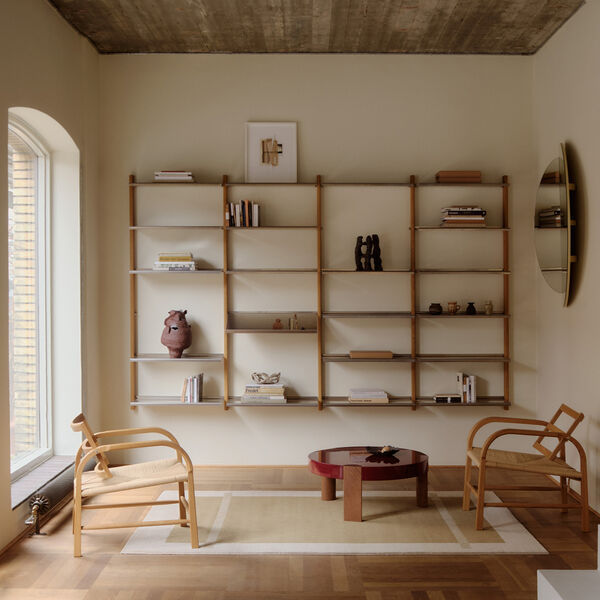 Kimex gulvt&aelig;ppe,  ochre, Linie Design