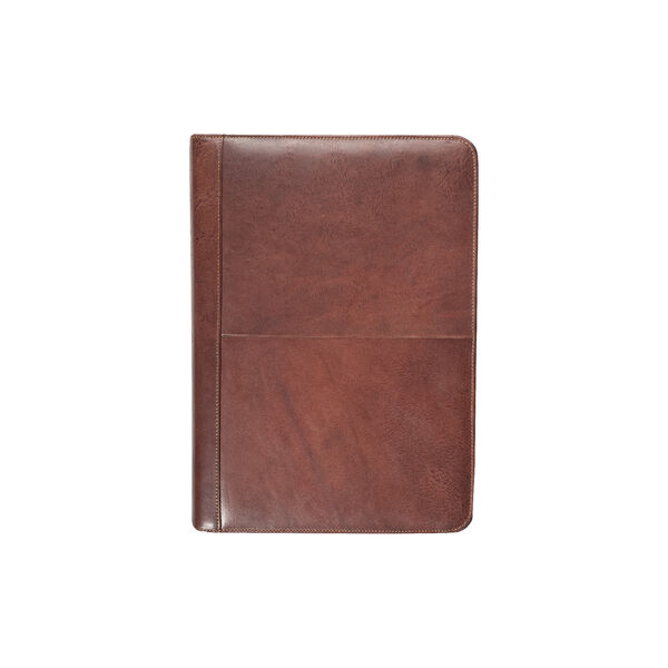 A4 Folder, dark brown, Tony Perotti