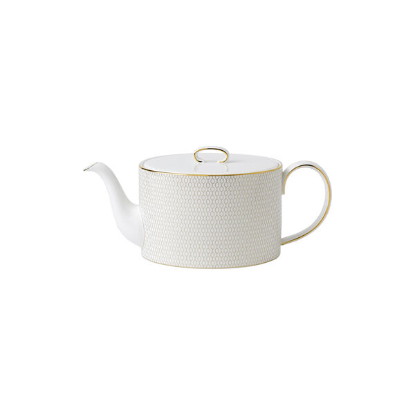 Gio Gold Teapot, Gold/white, Wedgwood