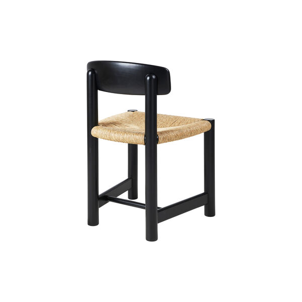 Daumiller Side Chair, brown/black pine, GUBI