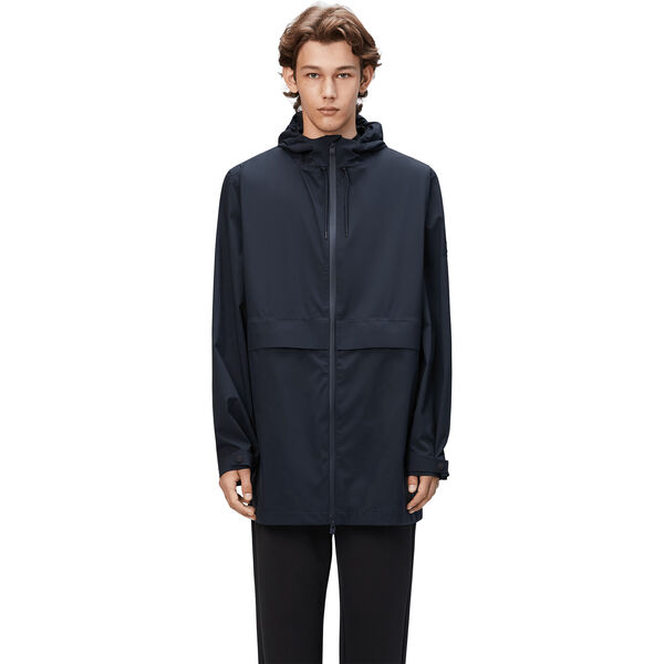 Suva Hardshell Long Jacket, navy, Rains