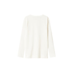 Plain Tee LS T-shirt, gentle white, MarMar Copenhagen