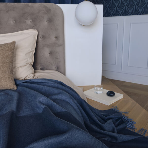 Secret plaid, 02205 ocean/ink, Silkeborg Uldspinderi