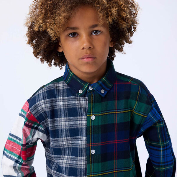 Remon skjorte, check mix Remon skjorte, check mix, Molo