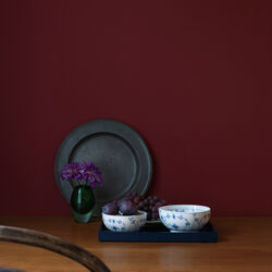 Musselmalet Riflet sk&aring;l 73 cl, Royal Copenhagen