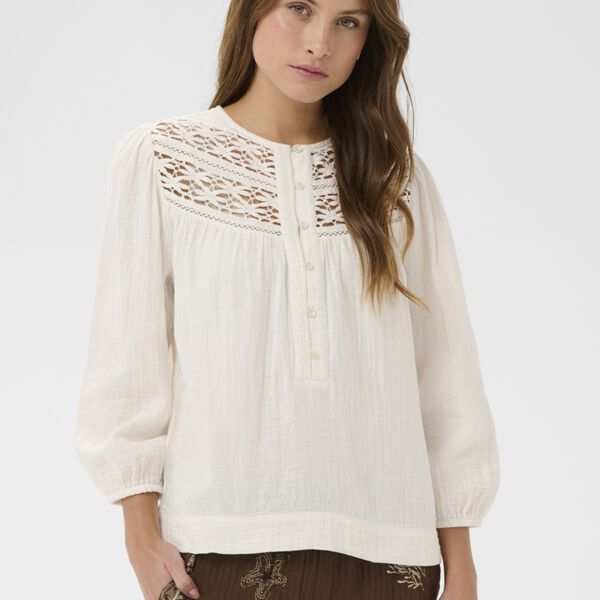 RobertaSZ Blouse, ice, Saint Tropez