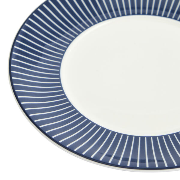 Gio Teacup with saucer, blue, Wedgwood