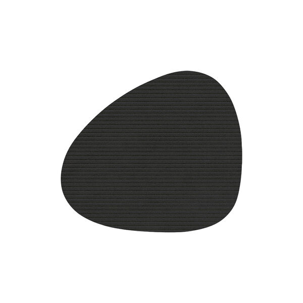 Corduroy glasbrik Curve, black ink, LIND DNA