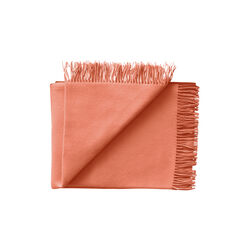 Secret plaid, 02215 coral/amber, Silkeborg Uldspinderi