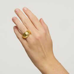 June Ring, forgyldt, Pure by Nat