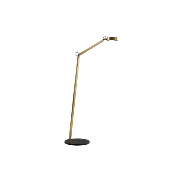 DARK F1 gulvlampe, brass, LIGHT-POINT