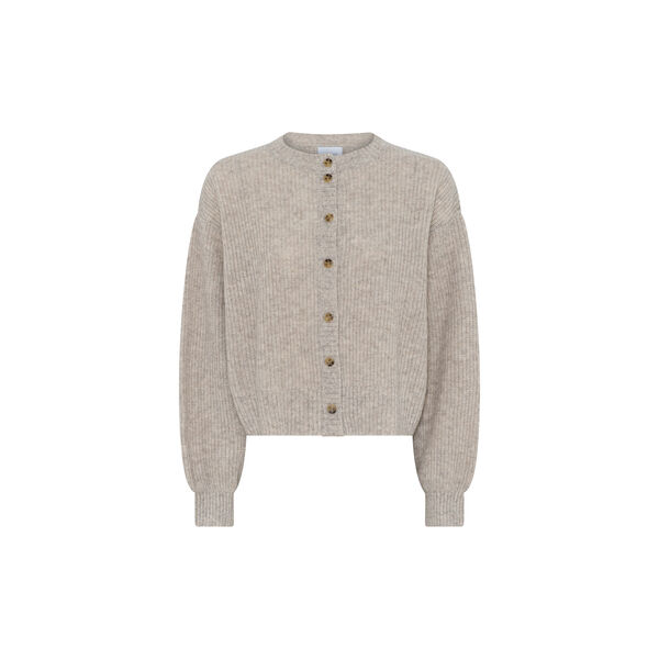 Sisse Cardigan, sand melange, LA RŌUGE