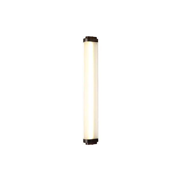 Cabin LED Wall Light 60 cm, weathered brass/frosted, Original BTC