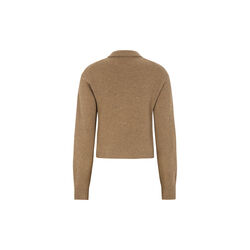 ESJutta Knit Polo, brown, esmé studios