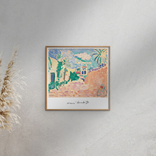 Summer in the Alley, Poster & Frame