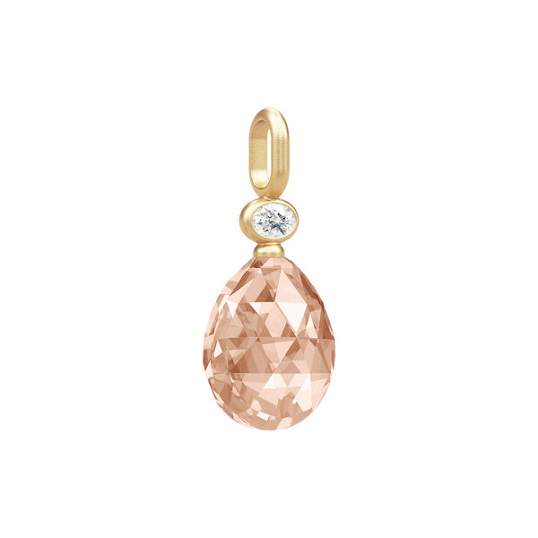 Ofelia Vedh&aelig;ng, peach morganite, Julie Sandlau